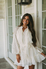 Dixie Lace Dress Cream