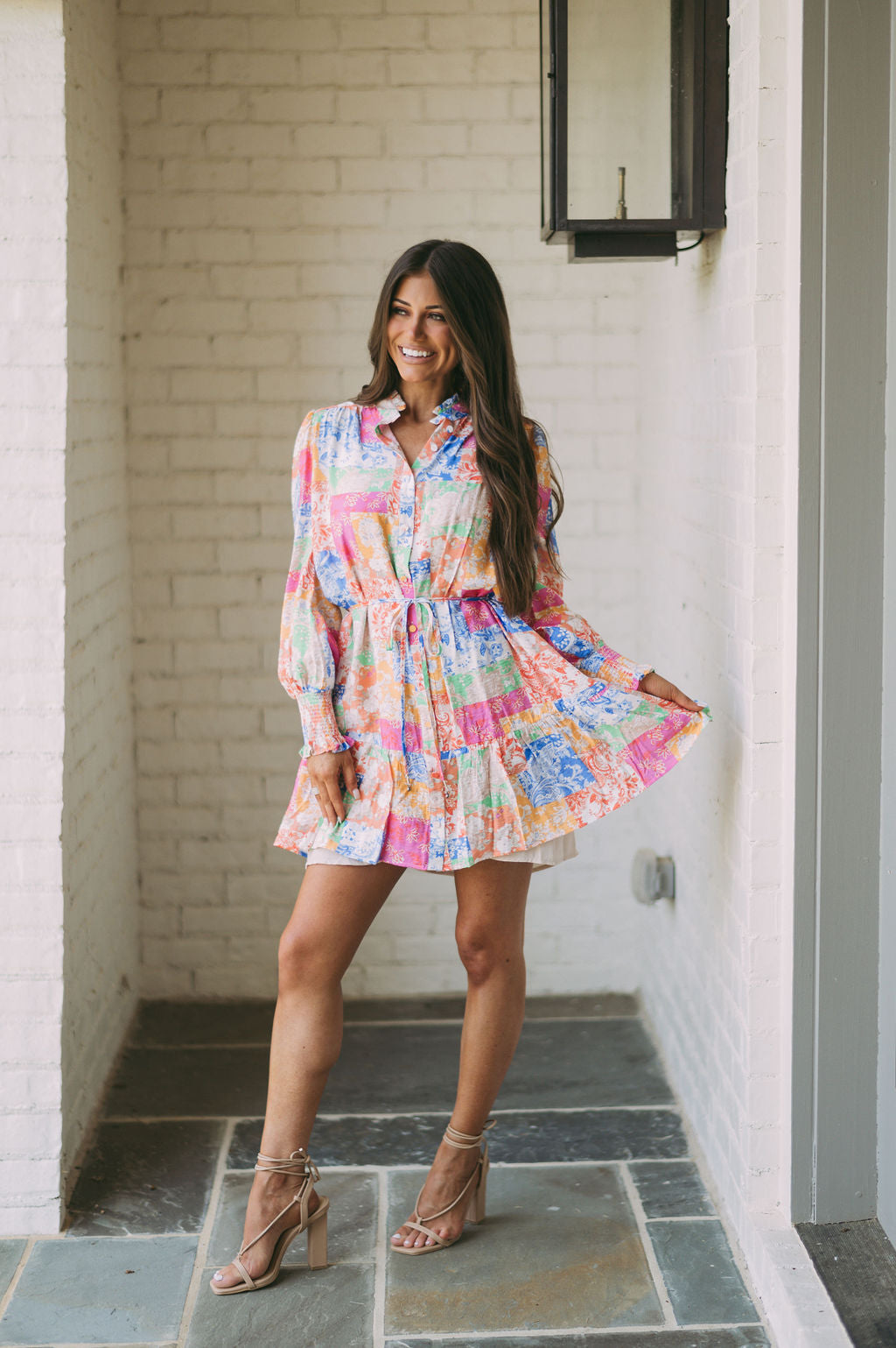 Patchwork Paisley Dress