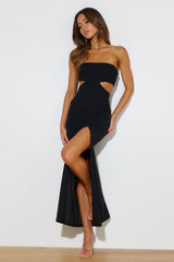 High Love Maxi Dress Black